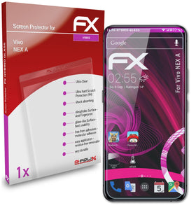 atFoliX FX-Hybrid-Glass Panzerglasfolie für Vivo NEX A