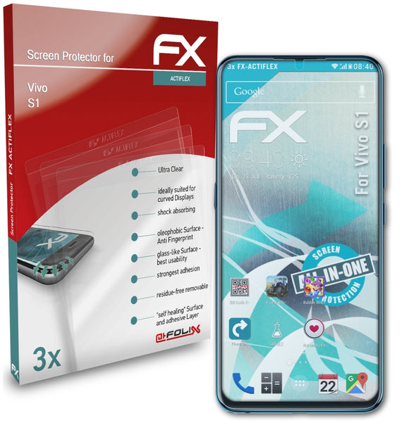 atFoliX FX-ActiFleX Displayschutzfolie für Vivo S1