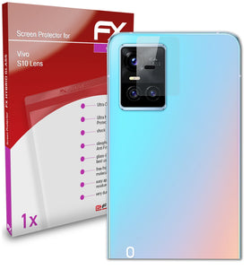 atFoliX FX-Hybrid-Glass Panzerglasfolie für Vivo S10 Lens