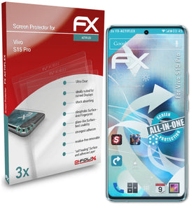 atFoliX FX-ActiFleX Displayschutzfolie für Vivo S15 Pro