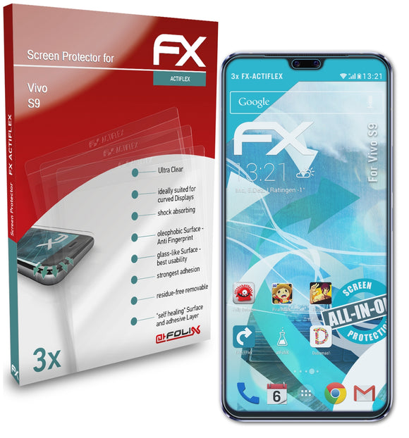 atFoliX FX-ActiFleX Displayschutzfolie für Vivo S9