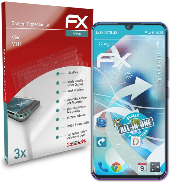atFoliX FX-ActiFleX Displayschutzfolie für Vivo V11i
