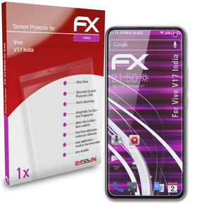 atFoliX FX-Hybrid-Glass Panzerglasfolie für Vivo V17 (India)