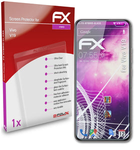 atFoliX FX-Hybrid-Glass Panzerglasfolie für Vivo V19