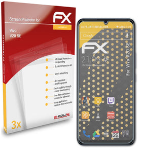 atFoliX FX-Antireflex Displayschutzfolie für Vivo V20 SE