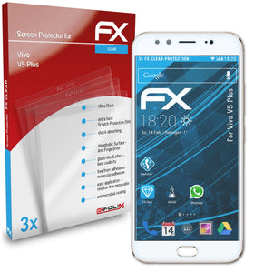 atFoliX FX-Clear Schutzfolie für Vivo V5 Plus