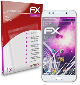 atFoliX FX-Hybrid-Glass Panzerglasfolie für Vivo V5 Plus