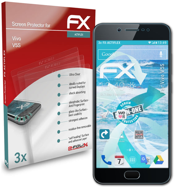 atFoliX FX-ActiFleX Displayschutzfolie für Vivo V5S