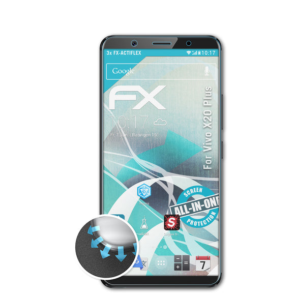 atFoliX FX-ActiFleX Displayschutzfolie für Vivo X20 Plus
