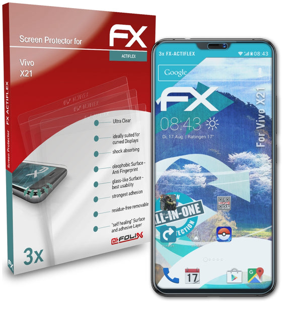 atFoliX FX-ActiFleX Displayschutzfolie für Vivo X21