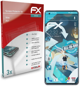 atFoliX FX-ActiFleX Displayschutzfolie für Vivo X51