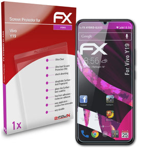 atFoliX FX-Hybrid-Glass Panzerglasfolie für Vivo Y19