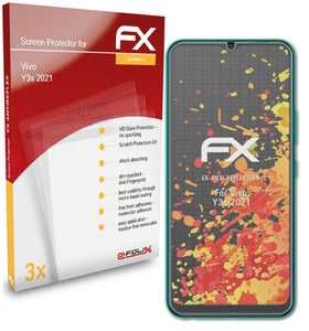 atFoliX FX-Antireflex Displayschutzfolie für Vivo Y3s (2021)