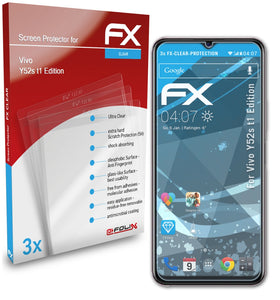 atFoliX FX-Clear Schutzfolie für Vivo Y52s (t1 Edition)