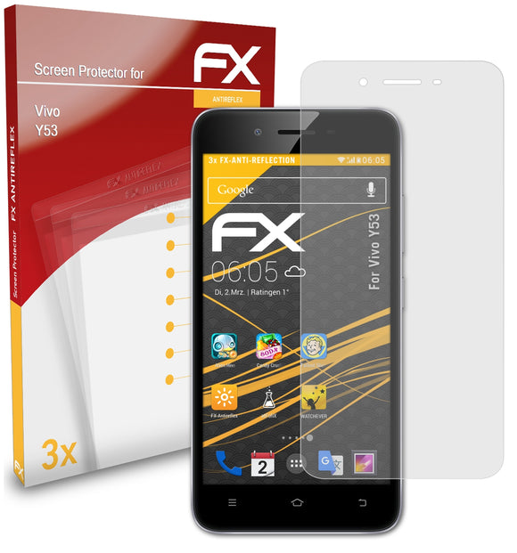 atFoliX FX-Antireflex Displayschutzfolie für Vivo Y53