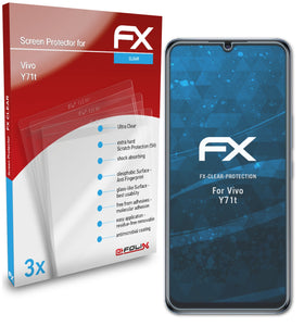 atFoliX FX-Clear Schutzfolie für Vivo Y71t