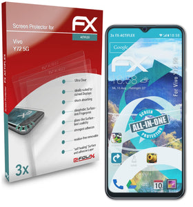 atFoliX FX-ActiFleX Displayschutzfolie für Vivo Y72 5G