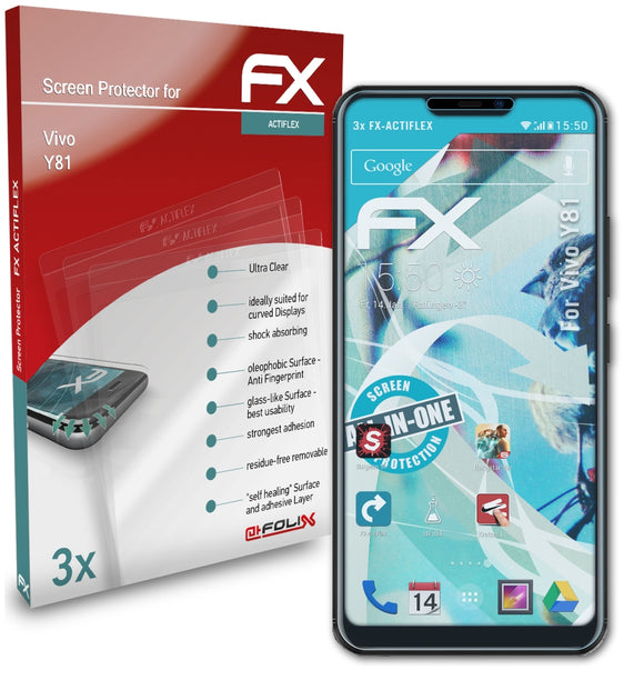 atFoliX FX-ActiFleX Displayschutzfolie für Vivo Y81