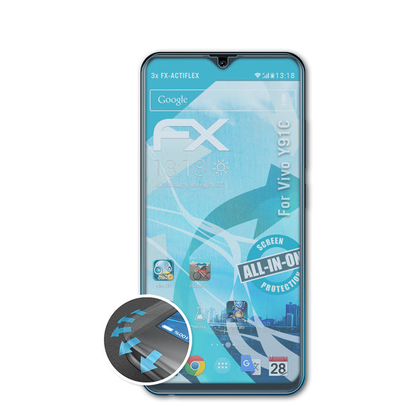 atFoliX FX-ActiFleX Displayschutzfolie für Vivo Y91C