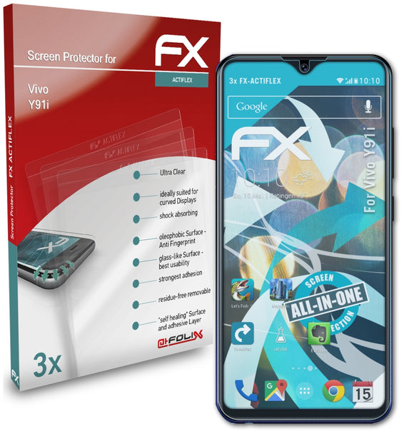 atFoliX FX-ActiFleX Displayschutzfolie für Vivo Y91i