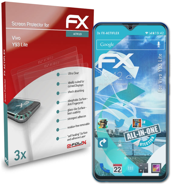 atFoliX FX-ActiFleX Displayschutzfolie für Vivo Y93 Lite