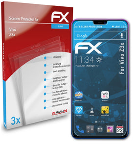 atFoliX FX-Clear Schutzfolie für Vivo Z3x