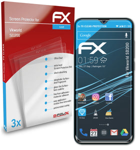 atFoliX FX-Clear Schutzfolie für Vkworld SD200
