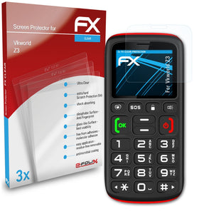 atFoliX FX-Clear Schutzfolie für Vkworld Z3
