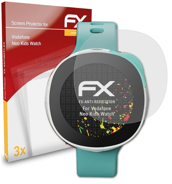 atFoliX FX-Antireflex Displayschutzfolie für Vodafone Neo Kids Watch