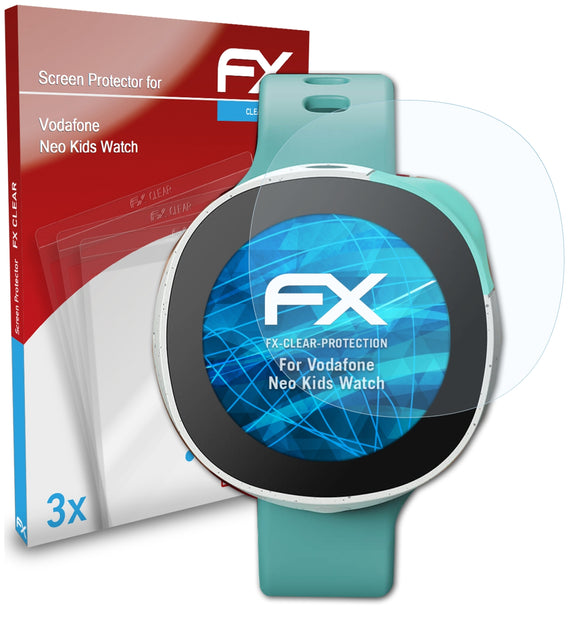 atFoliX FX-Clear Schutzfolie für Vodafone Neo Kids Watch