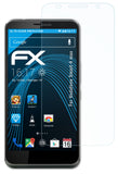 atFoliX Schutzfolie kompatibel mit Vodafone Smart 4 max, ultraklare FX Folie (3X)