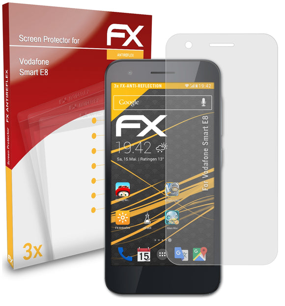 atFoliX FX-Antireflex Displayschutzfolie für Vodafone Smart E8