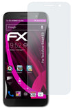 Glasfolie atFoliX kompatibel mit Vodafone Smart E9, 9H Hybrid-Glass FX