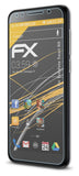 Panzerfolie atFoliX kompatibel mit Vodafone Smart N9, entspiegelnde und stoßdämpfende FX (3X)
