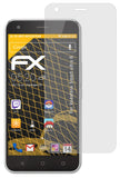 Panzerfolie atFoliX kompatibel mit Vodafone Smart ultra 6, entspiegelnde und stoßdämpfende FX (3X)