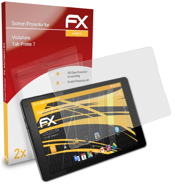 atFoliX FX-Antireflex Displayschutzfolie für Vodafone Tab Prime 7