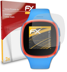 atFoliX FX-Antireflex Displayschutzfolie für Vodafone V-Kids Watch