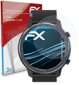 atFoliX FX-Clear Schutzfolie für Voigoo Smartwatch 1,3 Inch