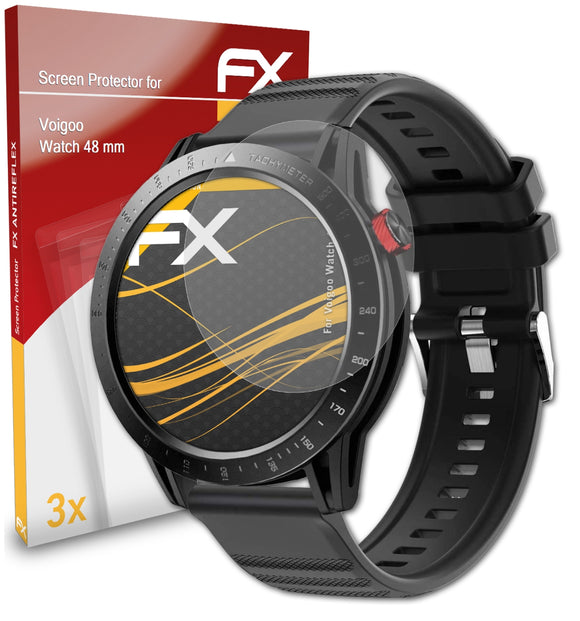 atFoliX FX-Antireflex Displayschutzfolie für Voigoo Watch 48 mm