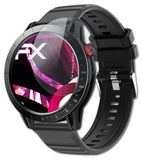 Glasfolie atFoliX kompatibel mit Voigoo Watch 48 mm, 9H Hybrid-Glass FX