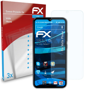 atFoliX FX-Clear Schutzfolie für Volla Phone