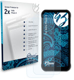 Bruni Basics-Clear Displayschutzfolie für Volla Phone X