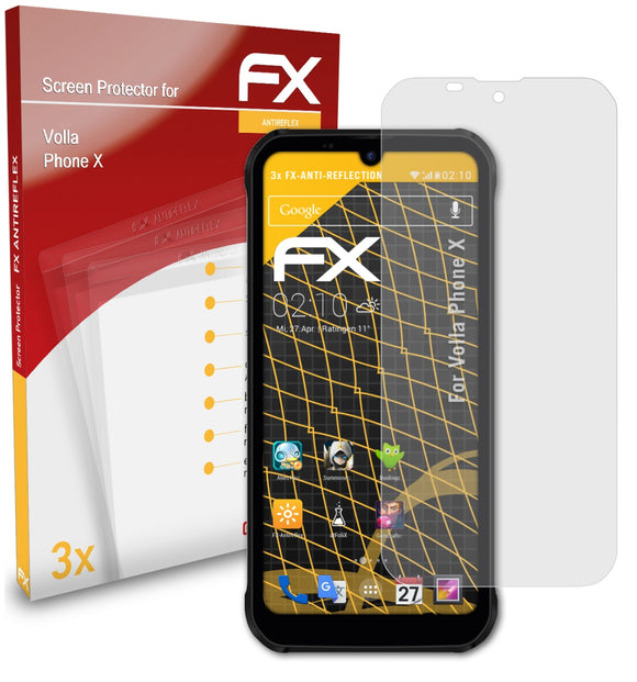atFoliX FX-Antireflex Displayschutzfolie für Volla Phone X