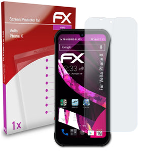 atFoliX FX-Hybrid-Glass Panzerglasfolie für Volla Phone X