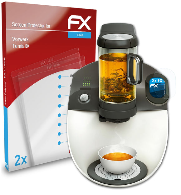 atFoliX FX-Clear Schutzfolie für Vorwerk Temial®