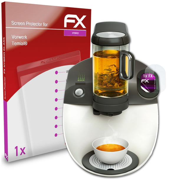 atFoliX FX-Hybrid-Glass Panzerglasfolie für Vorwerk Temial®