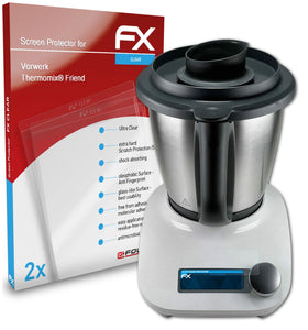 atFoliX FX-Clear Schutzfolie für Vorwerk Thermomix® Friend
