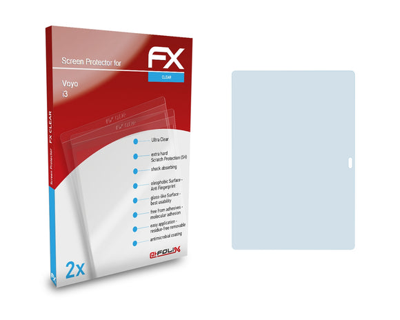 atFoliX FX-Clear Schutzfolie für Voyo i3