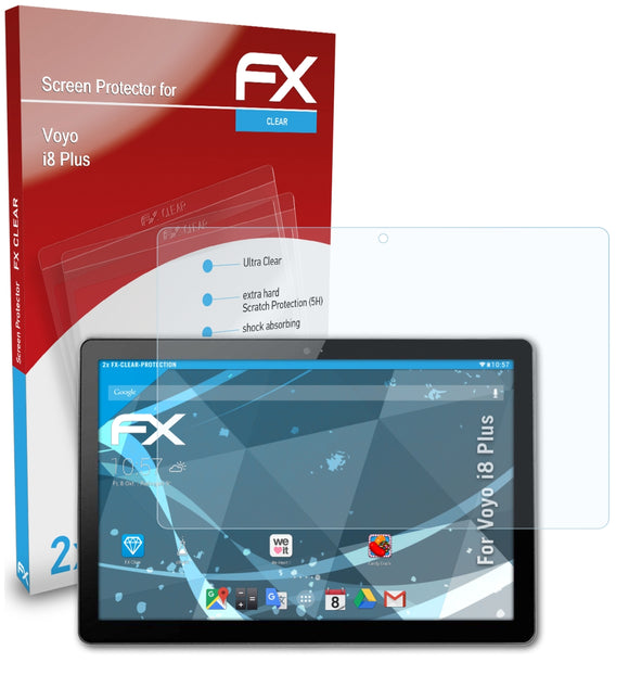 atFoliX FX-Clear Schutzfolie für Voyo i8 Plus