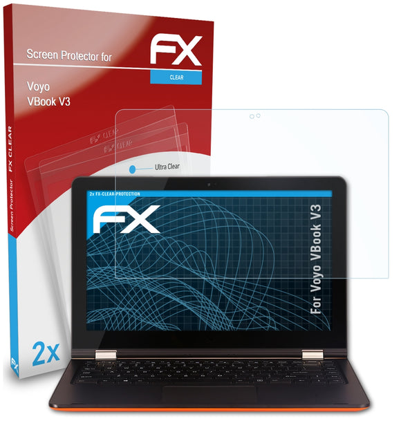 atFoliX FX-Clear Schutzfolie für Voyo VBook V3